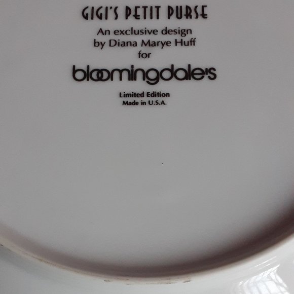 Bloomingdale's Limited Edition Collectible Plate - Picture 2 of 2